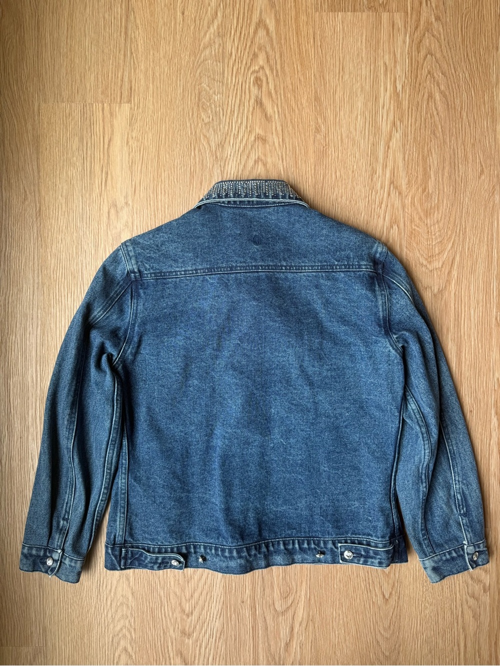 Christine Alexander Rhinestone Denim Jacket – Size Small - Picture 3 of 7